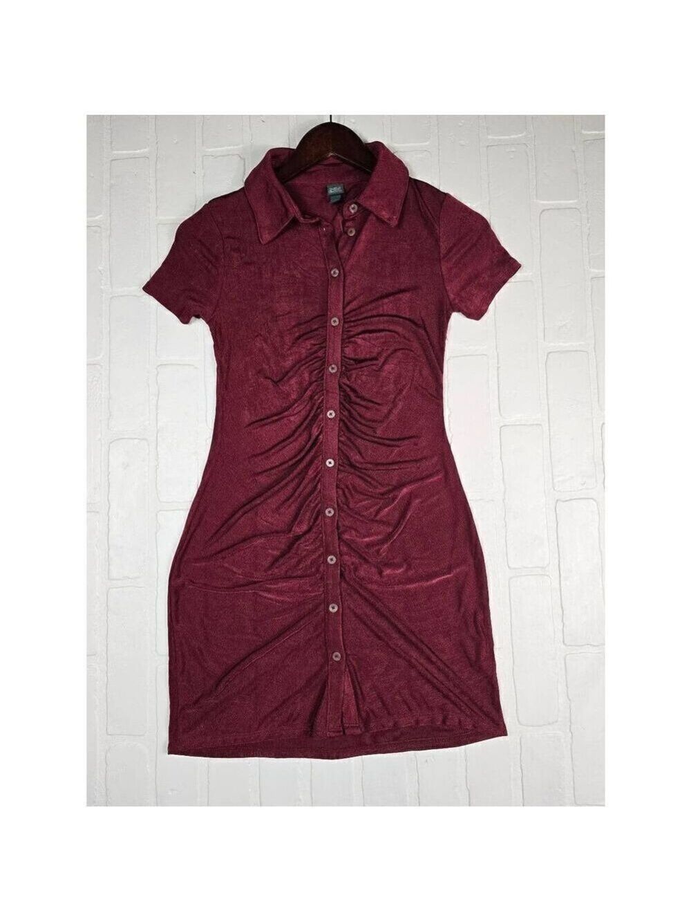 Wild Fable BodyCon Button Front Dress XS